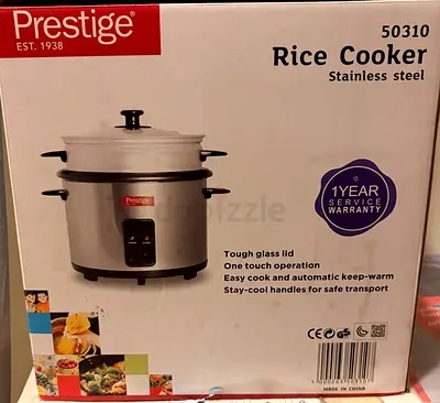 Prestige Stainless Steel Rice Cooker (50310) for sale