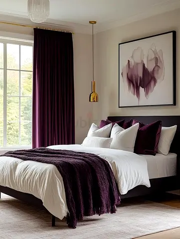 Modern Bed Frame with Headboard
