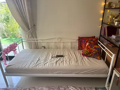 IKEA day bed RAMSTA with mattress