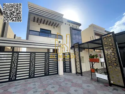Modern villa with 5 bedrooms, luxurious finishes, including water, electricity, and air conditioning.