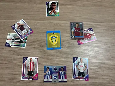 Collection of Premier League Topps  Football Trading Cards