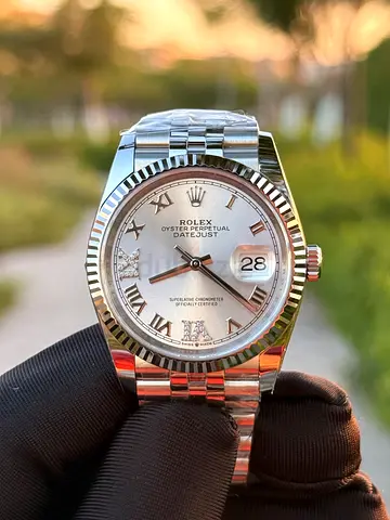 Rolex DateJust 36mm silver dial