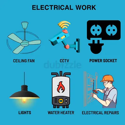 ELECTRICAL WORK starting from 99