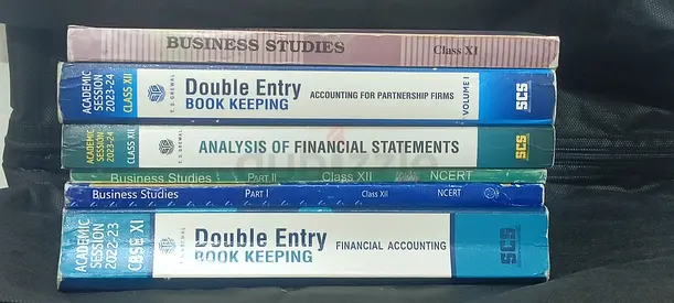 Set of Accounting  Business Studies Textbooks (Class XI/XII) - NCERT + SLS