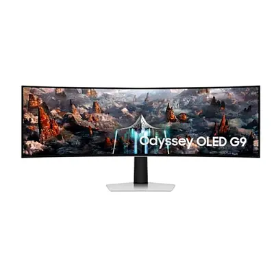 Samsung 49inch Odyssey OLED G9 G93SC DQHD 5120 x 1440 Curved Monitor, 0.03MS, 240Hz, HDMI, Adjustabl
