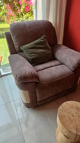 Moving out sale for living room set up- sofa 3+2 seater, dining table with 6 chairs  recliner arm c
