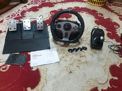 PXN V9 Racing Wheel with Shifter  3 Pedals for PC / PS4 / Xbox / Switch
