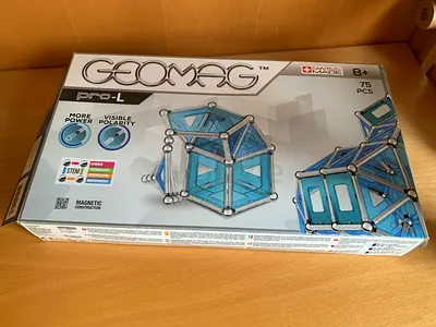 GEOMAG Pro-L 75 plus extra rods and balls. Total 50 rods and 52 balls