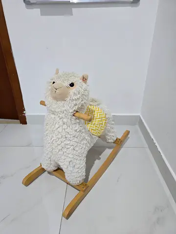 Plush Llama Rocking Toy