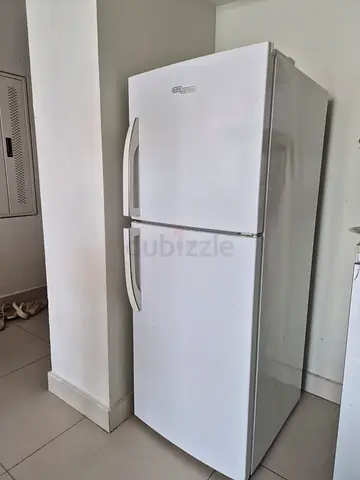 White Top-Freezer Refrigerator - Good Working Condition