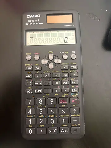 FX-991MS S-VPAM calculator (price negotiable)