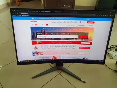 AOC Curved 27 Gaming Monitor - Excellent Working Condition