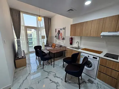 Unit Tawtheeq !! Fully Furnished 1-Bedroom Apartment With Private Balcony / Shared Pool / Monthly 6