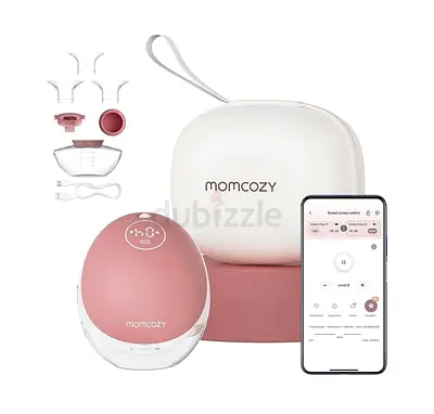 Momcozy Electric Wearable Breast Pump with App Control (Like New) M9 single slightly used