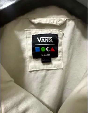 Vans X MOCA Jacket size xl