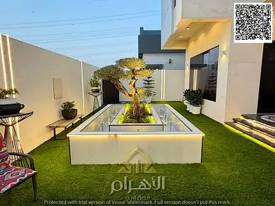 Ready with electricity and air conditioning | Own a smart villa in Al Yasmin, Ajman | 6 master bedr