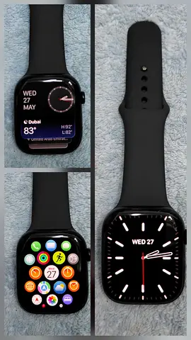 Apple Watch Series 10 (GPS), 46mm Aluminium, Jet Black