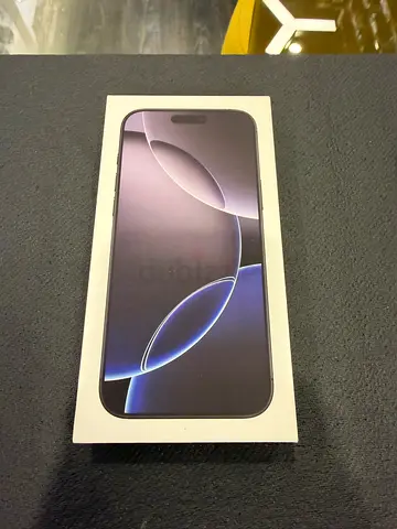 I phone 16 pro max 256GB Black