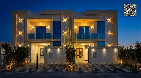 5-Bedroom Luxury Townhouse with Roof for Sale in Al Helio 2 Ajman | Registration Fees Included | Bank Finance