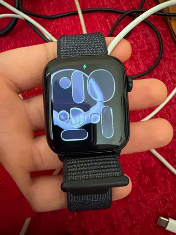 Apple watch SE 2024 version GPS 44mm midnight aluminum case with ink Sport loop
