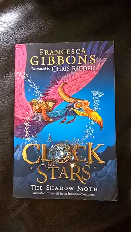 A Clock of Stars The Shadow Moth by Francesca Gibbons on sale (Indian exclusive)