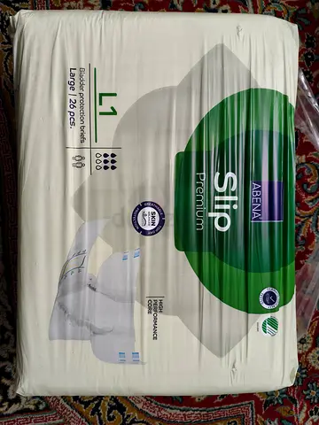 Pack of Abena Slip Premium L1 Adult Incontinence Briefs (26 pcs)