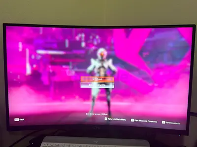27-inch Curved Gaming Monitor - WQHD 2560x1440 (KTC)
