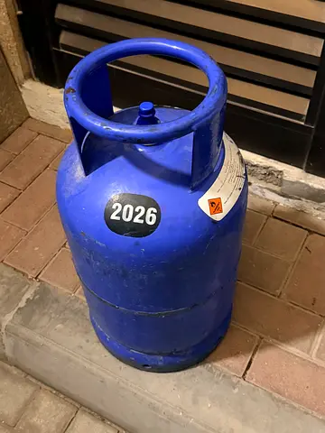 Gas Cylinder + Regulator (From Adnoc)