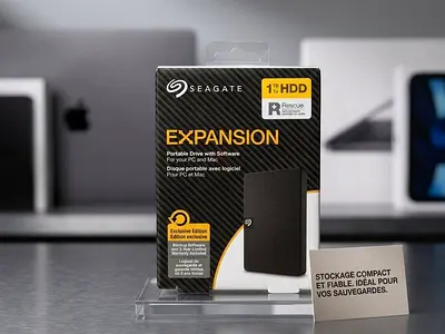 Seagate Expansion 320GB - 500GB - 1TB Portable HDD – Brand New Sealed – Full Box | Dubai