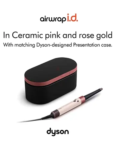 Dyson Airwrap I.D.™️ Multi-styler and Dryer- Curly+Coily (Ceramic Pink/ Rose Gold)