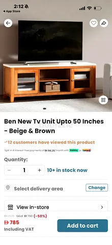 Tv unit
