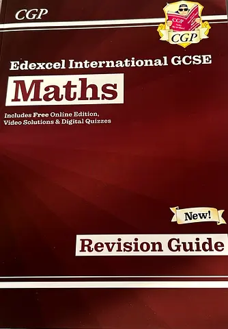 Edexcel IGCSE Maths Revision Guide Book