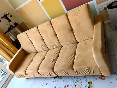 3-Seater Fabric Sofa Bed