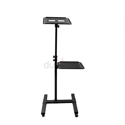 Mobile Projector and Laptop Stand with Adjustable Height
