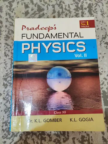 Pradeeps fundamental book Physics volume II class XII