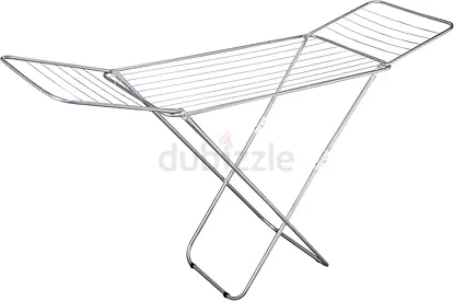 Foldable Stainless Steel Clothes Drying Rack - Large Wings