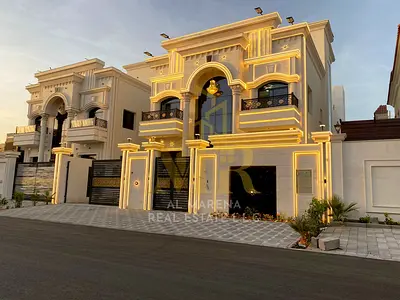 On Sheikh Ammar Street - Own a 5-bedroom villa with a private pool, two floors, and a rooftop. Water, electricity, and air conditioning are included.