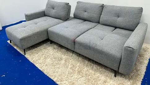 Perfect condition home centre lshape sofa