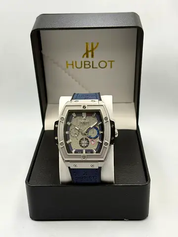 Hublot mens chronograph watch in original box