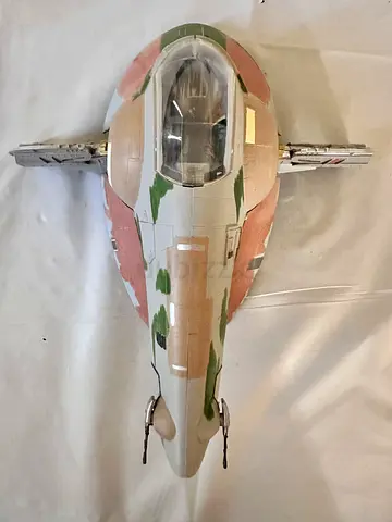 Star Wars Slave I Boba Fett Spaceship Toy - Fully made and painted.