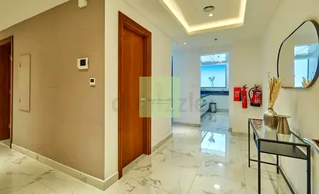 2BHK 1511 sq ft furnished uninterrupted sea view. Corner unit