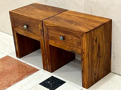 Solid wood Nightstands - bed side tables