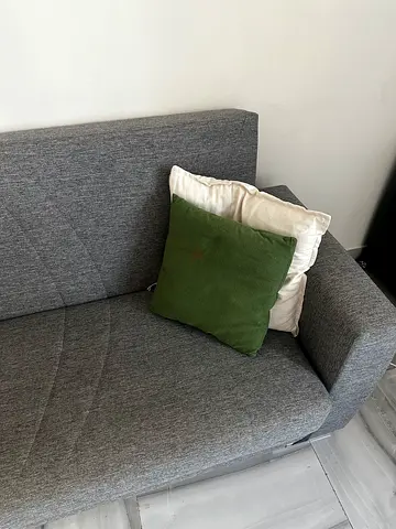 3 Seater Grey Fabric Sofa bed in great Condition