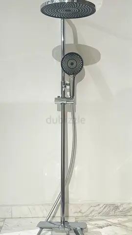 Tagus Chrome Rainfall Shower System with Handheld - Used only once, excellent Condition