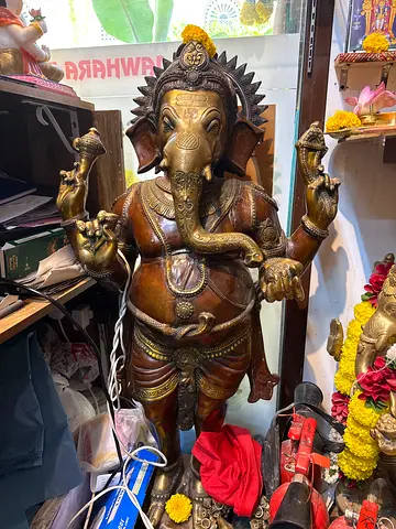 Standing Ganesh Brass Pieces