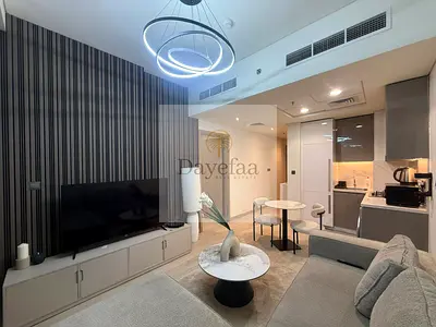 Fully Furnished 1BR | Luxury Living | Azizi Riviera 33