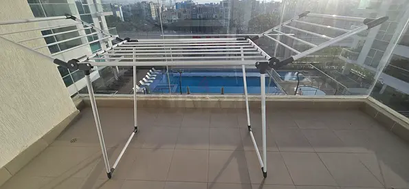 Folding Metal Laundry Drying Rack