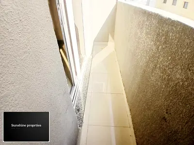 Spacious 1BHK Apartment With Balcony Open View Cabinets Gym Pool Free