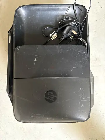 HP All-in-One InkJet Printer (used, with power cable) — good for home/office