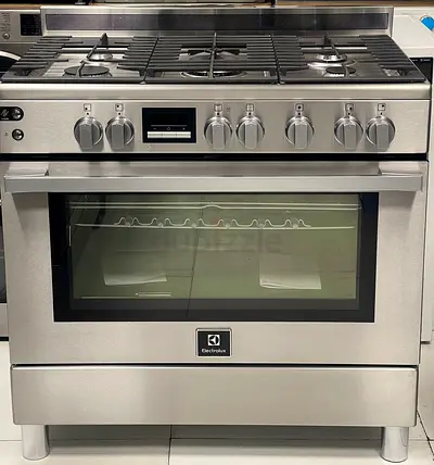 Electrolux Freestanding Gas Cooker, specifically model EKG9241Z7X, in stainless steel.